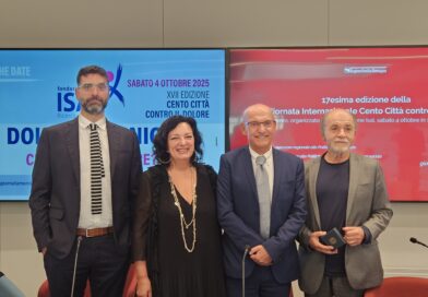 Cento Città contro il Dolore 2025: la conferenza stampa della XVII edizione in programma il 4 ottobre